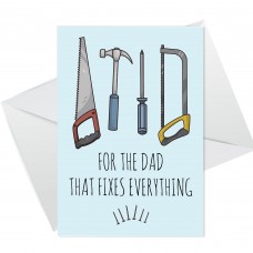 Funny Card For Dad Fathers Day Card With Envelope Dad Card
