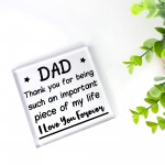 Gift For DAD Thank You Gift For Dad Birthday Gift Fathers Day
