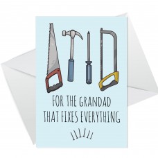 Funny Card For Grandad Fathers Day Card With Envelope Birthday