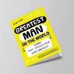 Joke Funny Card For Grandad Dad Daddy, Fathers Day Card