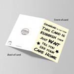 Joke Humour Card For Grandad Fathers Day Card With Envelope