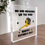 Fathers Day Gift For Grandad No One Measures Up To You Novelty