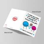 Funny Fathers Day Cards for Dad Daddy Father's Day from Daughter