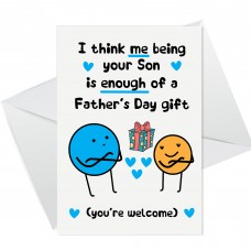 Funny Fathers Day Cards for Dad Daddy Fathers Day Card