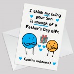 Funny Fathers Day Cards for Dad Daddy Fathers Day Card
