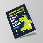 Fathers Day Cards for Daddy Daddysauru Daddy Father's Day Card