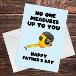 Fathers Day Card For Stepdad No One Measures Up To You Novelty