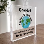 Cute Gift For Grandad On Fathers Day One In A Billion Thank You