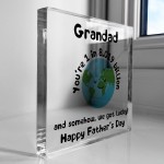 Cute Gift For Grandad On Fathers Day One In A Billion Thank You