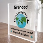 Cute Gift For Grandad Birthday One In A Billion Grandad Thankyou
