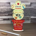 Great Teacher Gift Teaching Assistant TA Gifts End Of Term Gift