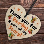 Thank You For Beeing A Part Of My Story Gift For Teacher 