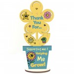 Teacher Gifts Wooden Flower Gifts for Teacher Christmas Birthday