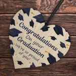 Graduation Gift Hanging Wood Heart Gift For Daughter Son