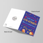 Good Luck With Your GCSE RESULTS CARD For Daughter Son