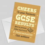 Cheers To Your Fantastic GCSE Results Card For Daughter Son