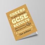 Cheers To Your Fantastic GCSE Results Card For Daughter Son