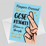 Card For GCSE Results Day Good Luck Card For Daughter Son