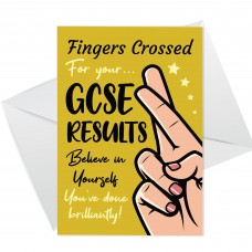 Good Luck Card For GCSE Results Day Good Luck Card For Daughter