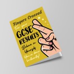 Good Luck Card For GCSE Results Day Good Luck Card For Daughter