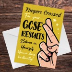 Good Luck Card For GCSE Results Day Good Luck Card For Daughter