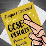 Good Luck Card For GCSE Results Day Good Luck Card For Daughter