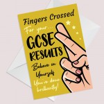 Good Luck Card For GCSE Results Day Good Luck Card For Daughter