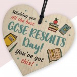 GCSE Results Day Wishing You The Best Wooden Heart GCSE Results 