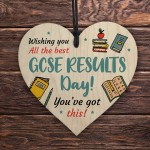 GCSE Results Day Wishing You The Best Wooden Heart GCSE Results 