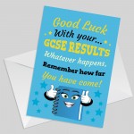 Card For GCSE Results Day GOOD LUCK Cards For Daughter Son