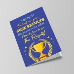 GCSE Results Day GOOD LUCK Cards For Daughter Son Granddaughter