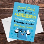 Card For A LEVEL Results Day GOOD LUCK Cards For Daughter Son