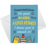A-Level Results Congratulations Cards Pack of 6 Well Done Cards 