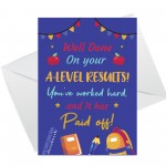 A-Level Results Congratulations Cards Pack of 6 Well Done Cards 