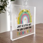 Just A Little Gift To Say A Very Big Thank You Gift For Teacher