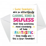 Thank You Cards for Teacher End of Term Leaving School Nursery