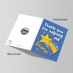 Teacher TA Thank You Card End of Term Leaving School Nursery  Teacher TA Thank You Card End of Term Leaving School Nursery