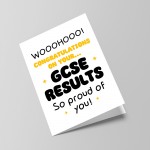 Congratulations Card For Results Day Fun GCSEs Card For Daughter