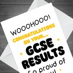 Congratulations Card For Results Day Fun GCSEs Card For Daughter