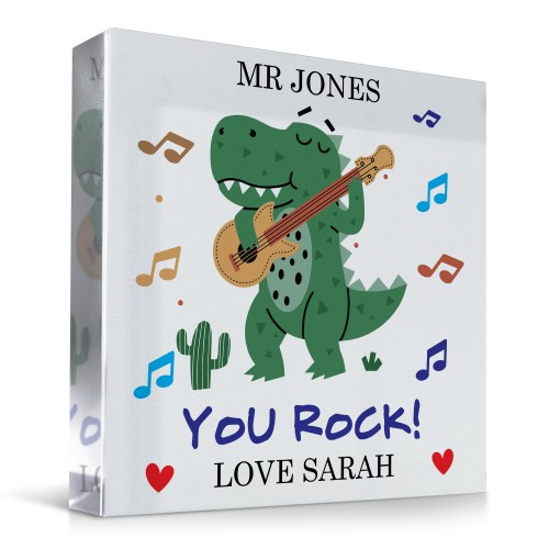 Novelty Gift For Teacher YOU ROCK Thank You Gift For Teacher 