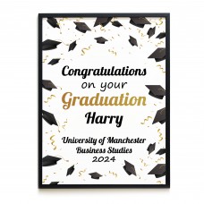 Personalised Graduation Gift Graduation Framed Print