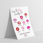 Kiss The Miss Goodbye Print A3 Hen Party Print Keepsake Gift
