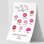 Kiss The Miss Goodbye Print A3 Hen Party Print Keepsake Gift