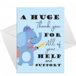 Teacher Thank You Cards Multipack of 6 Greeting Cards Pack