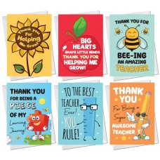 Card For Teacher End Of Year Teacher Card Multi Pack A6 Cards