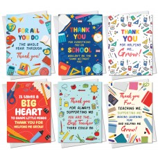 Teacher Thank You Card Multipack Thank You Teacher Greeting Card