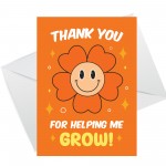 Teacher Thank You Card Multipack Of 6 Greeting Card End Of Term