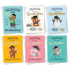 Graduation Card Pack Congratulations on Your Graduation Cards