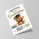 Graduation Cards Proud Of You Card For Daughter Son Novelty