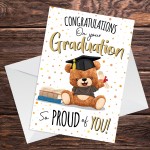 Graduation Cards Proud Of You Card For Daughter Son Novelty